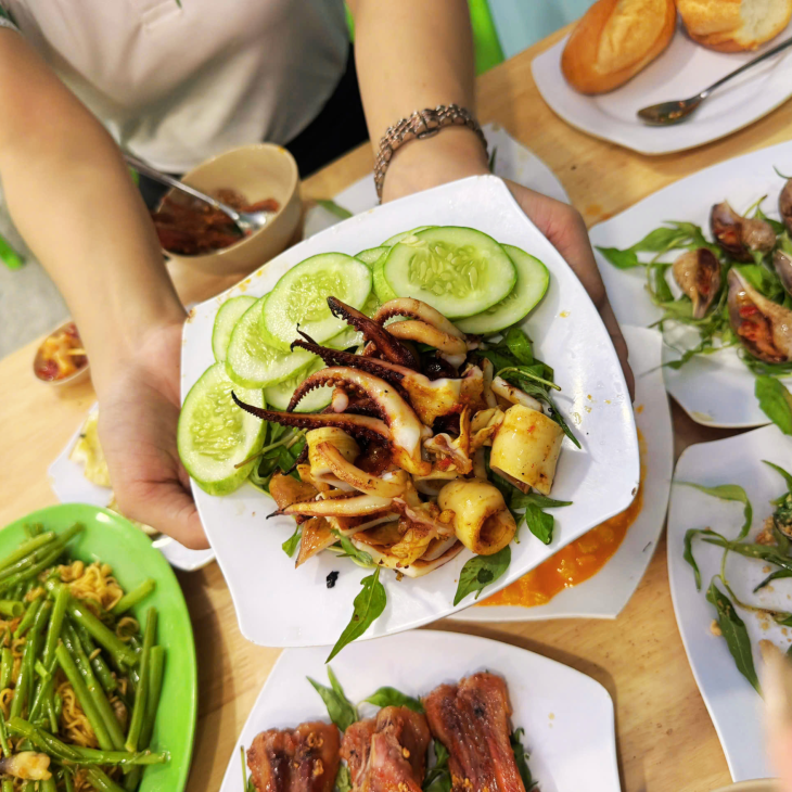 Mực nướng